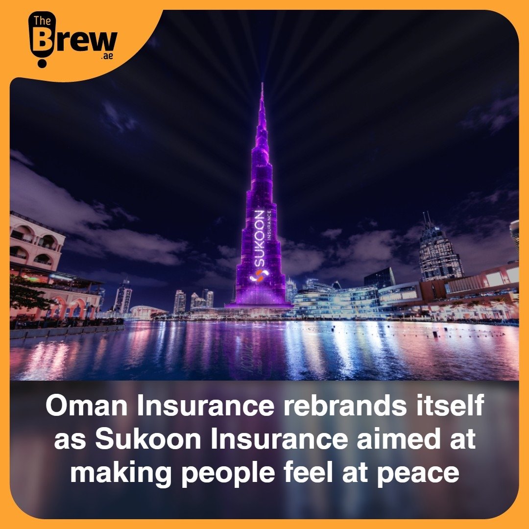 TheBrewAE's tweet photo. #News: Oman Insurance rebrands itself as Sukoon Insurance aimed at making people feel at peace.

@SukoonInsurance @OmanInsuranceME 

Read more: https://t.co/glY3zEwvqA

#LetsBrewIt #BrewIt #UAE #Dubai #SukoonInsurance #OmanInsurance #insurance #peace #rebranding #branding https://t.co/zJELpjtbTJ