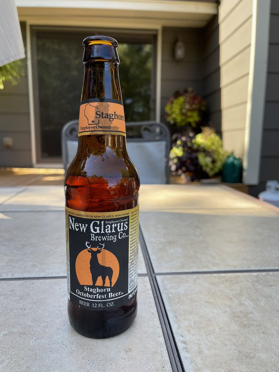 Honch's tweet image. Oktoberfest. Cheers! @newglarusbrew