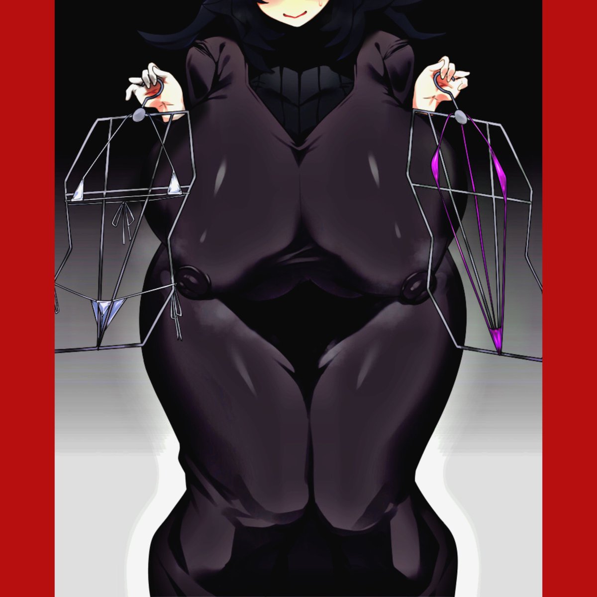 PsychoPlaying's tweet photo. ᅠ

Wondering what swimsuit should she wear to hide her 𝘾𝙊𝙒-𝙇𝙄𝙆𝙀 
𝙁𝙍𝙀𝘼𝙆-𝙁𝘼𝙏 for the pool fun with @GameXAddiction . 

ᅠ https://t.co/UtNh1isdZK