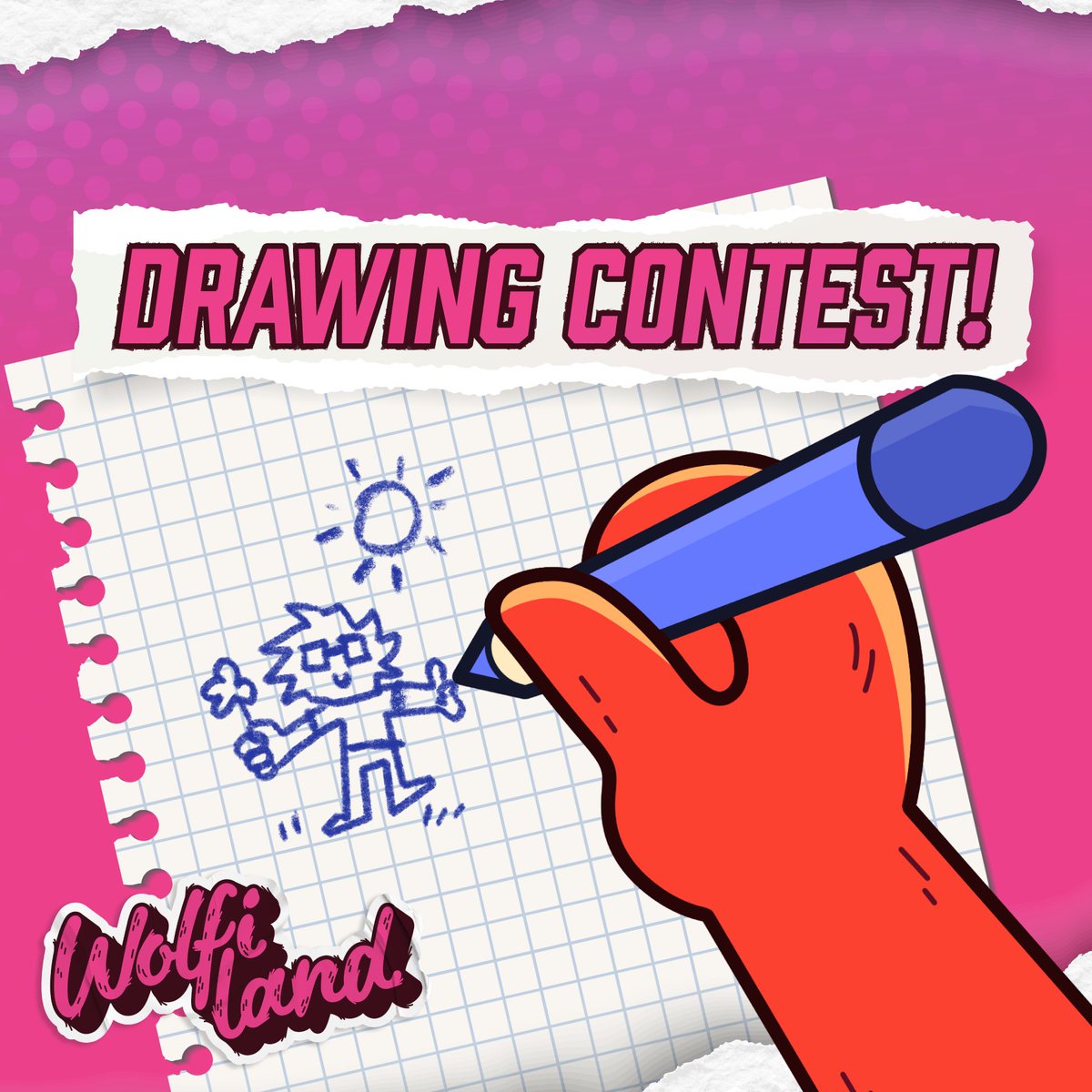 wolfilandnfts's tweet photo. ๐จ WolfiLand Drawing Contest ๐จ
We are holding a drawing contest on Discord โ๏ธ The best five drawings will receive a spot on our Whitelist!๐จโ๐จ
๐Read the rules on Discord
๐Discord: https://t.co/gLSrI75yY5
๐Theme: Wolfi Fanart ๐บ
Deadline: Tuesday at 8:00 PM UTC โณ
#AVAXART๐บ https://t.co/JAiGQsSAt7