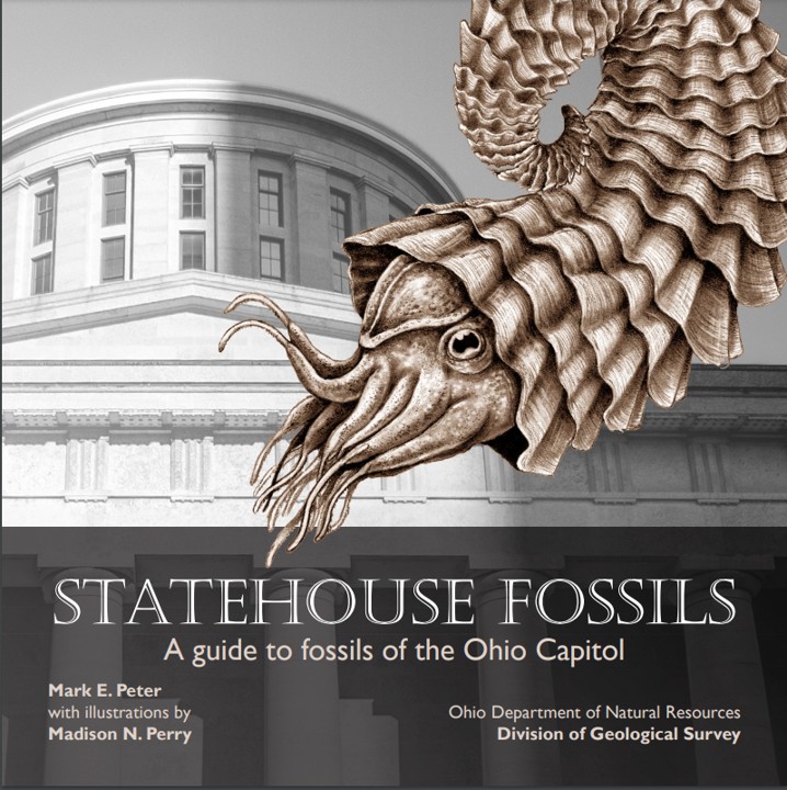 ohiodnr's tweet photo. Celebrate #EarthScienceWeekInOhio with Ohio Geological Survey and Orton Geological Museum on Wed @ noon. Geologists will lead a fossil tour of the Ohio Statehouse. Uncover fossils hidden within their walls, stairs and floors π More info here: https://t.co/fWq9Xtx4JN
#odnr https://t.co/oWEH6leq83