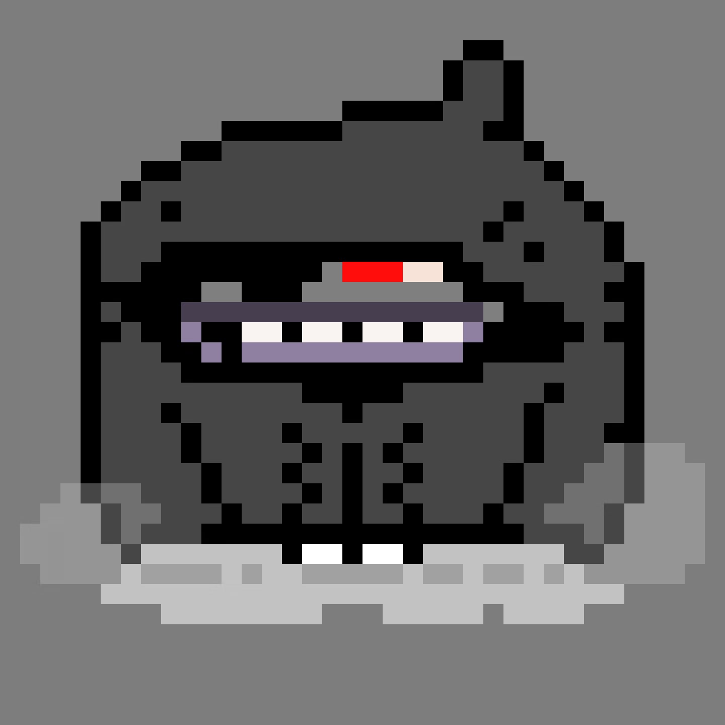 22 G.I. Toadz in the collection are actually official unused Cryptoadz from the original collection, called Honorably Discharged Toadz. This is a unique large hooded Toad with an evil look. G.I. Toadz is full of many Easter eggs! 🥚🍆