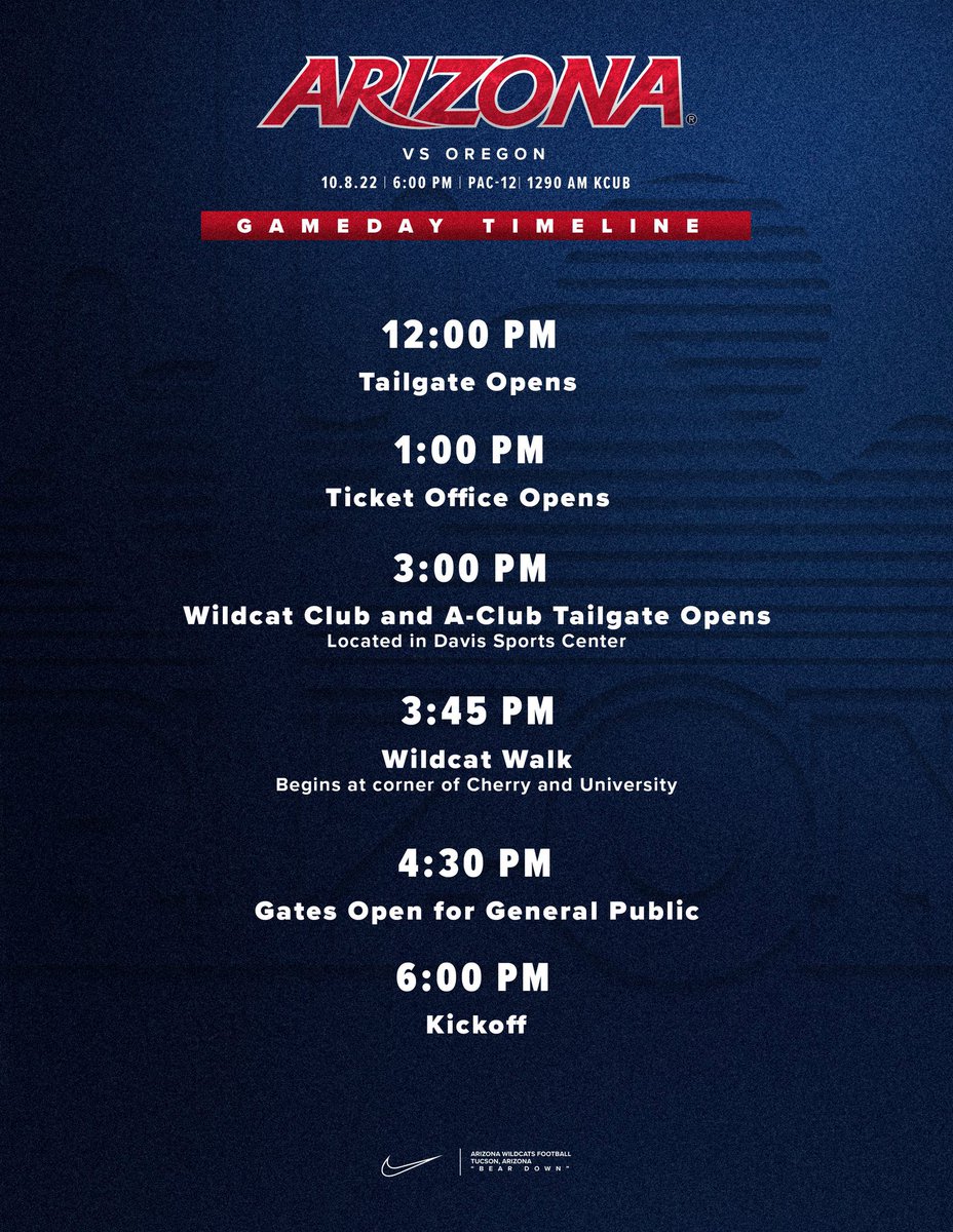 AZAthleticsEsp's tweet photo. AGENDA DEL DÍA DE JUEGO
🏈
#AZvsORE | #RiseWithUs https://t.co/HGWVVjKZ3C