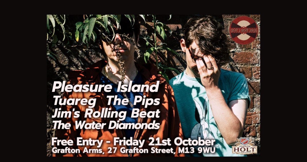 .@thepipstheband are lined up for their Manchester debut