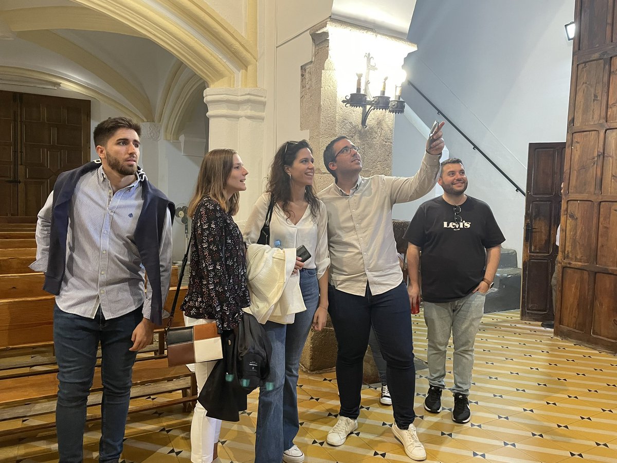 Tad3Lab's tweet image. Y hoy hemos terminado las jornadas del Mudejar en tierra de Alcocer visitando la iglesia de Santa Catalina en Talarrubias, la iglesia De San Pedro Apóstol en Casas de don Pedro y la iglesia de Nuestra Señora de la Antigua. Llenazo y palizón 👏👏