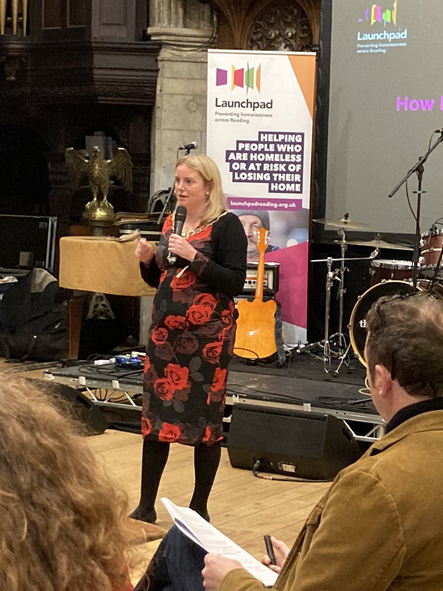 Launchpad_RDG's tweet photo. The excellent @mayorofreading talking about the power of #rdguk community during what will be a tough few months with the rising cost of living. #BSO2022 #TeamLaunchpad https://t.co/3aqAH1bgeT