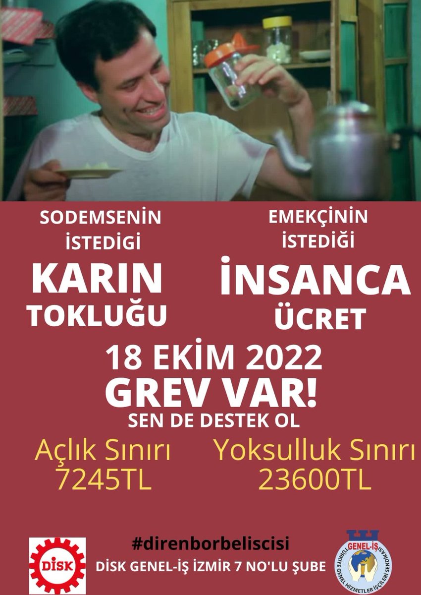 #direnborbeliscisi 

Enflasyon yüzde 187! Bornova Belediyesi işçileri 2 yıldır zam almıyor !!