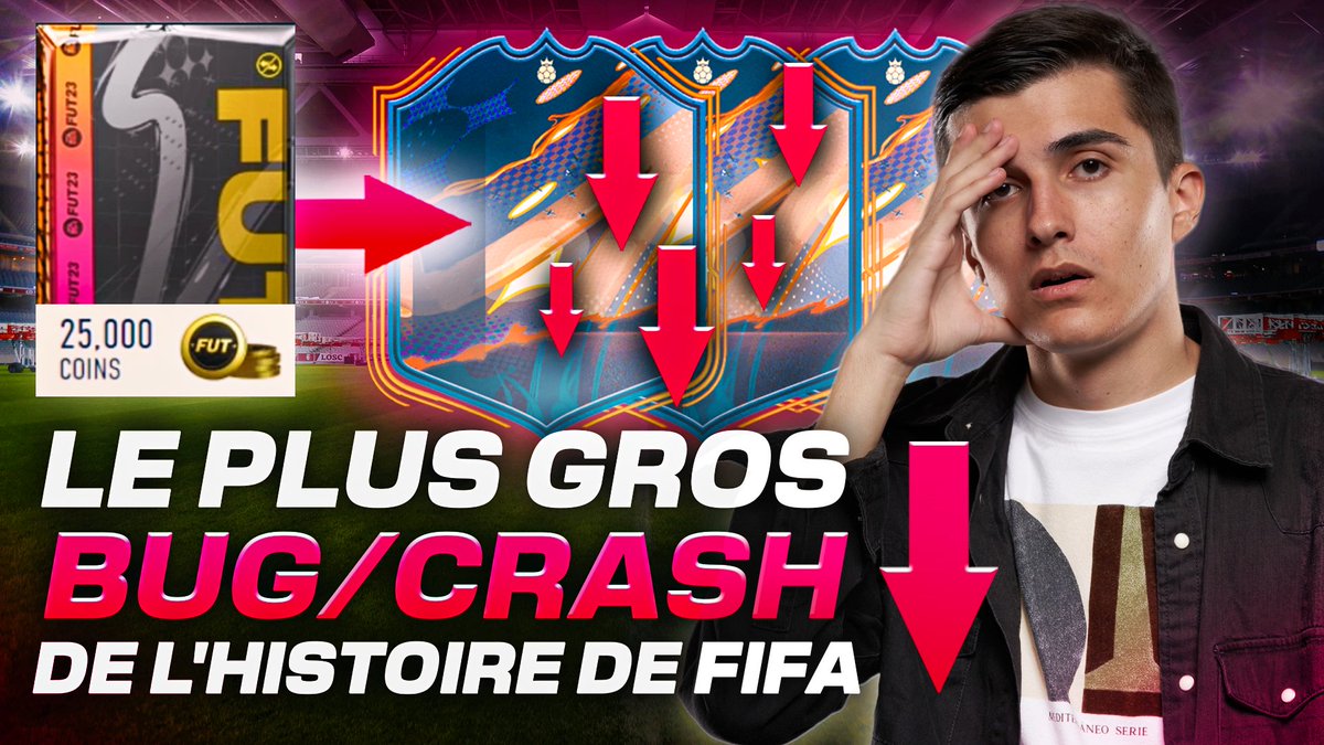 ThipOff's tweet photo. 🔥 Nouvelle Vidéo 🔥

Je vous explique TOUT sur le PLUS GROS BUG de l'HISTOIRE de FIFA ! 🔥

On parle aussi de l'énorme CRASH Marché juste ici ! 👍

https://t.co/hOAvNmZCk6 https://t.co/4zV8KntIEp
