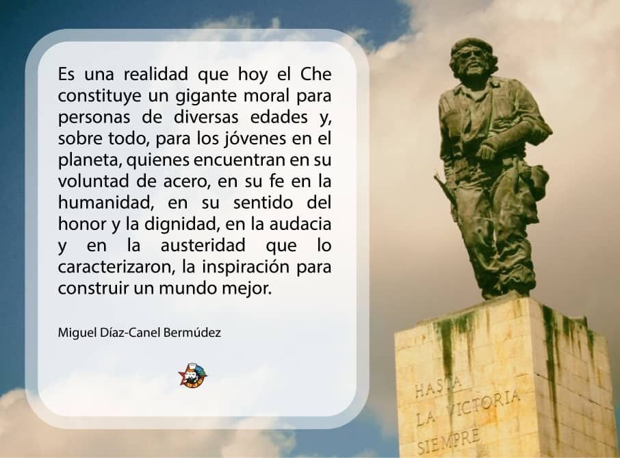 Ratificamos nuestra voluntad de vencer.#CheVive  #CheInternacionalista  #CubaPorLaVida #FuerzaCuba #Cuba <a href="/cubacooperaven/">Brigada Médica Cubana en Venezuela</a>  #HéroesDeLaSalud #CubaCoopera <a href="/MINSAPCuba/">Ministerio de Salud Pública de Cuba</a> #SiempreEnOctubre