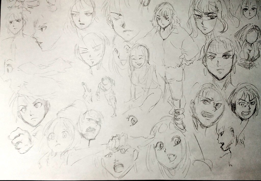 蘭人見聞録を模写模写。絵が繊細で描きたくなります。キャラがみんな魅力的なのも良い❗️ 