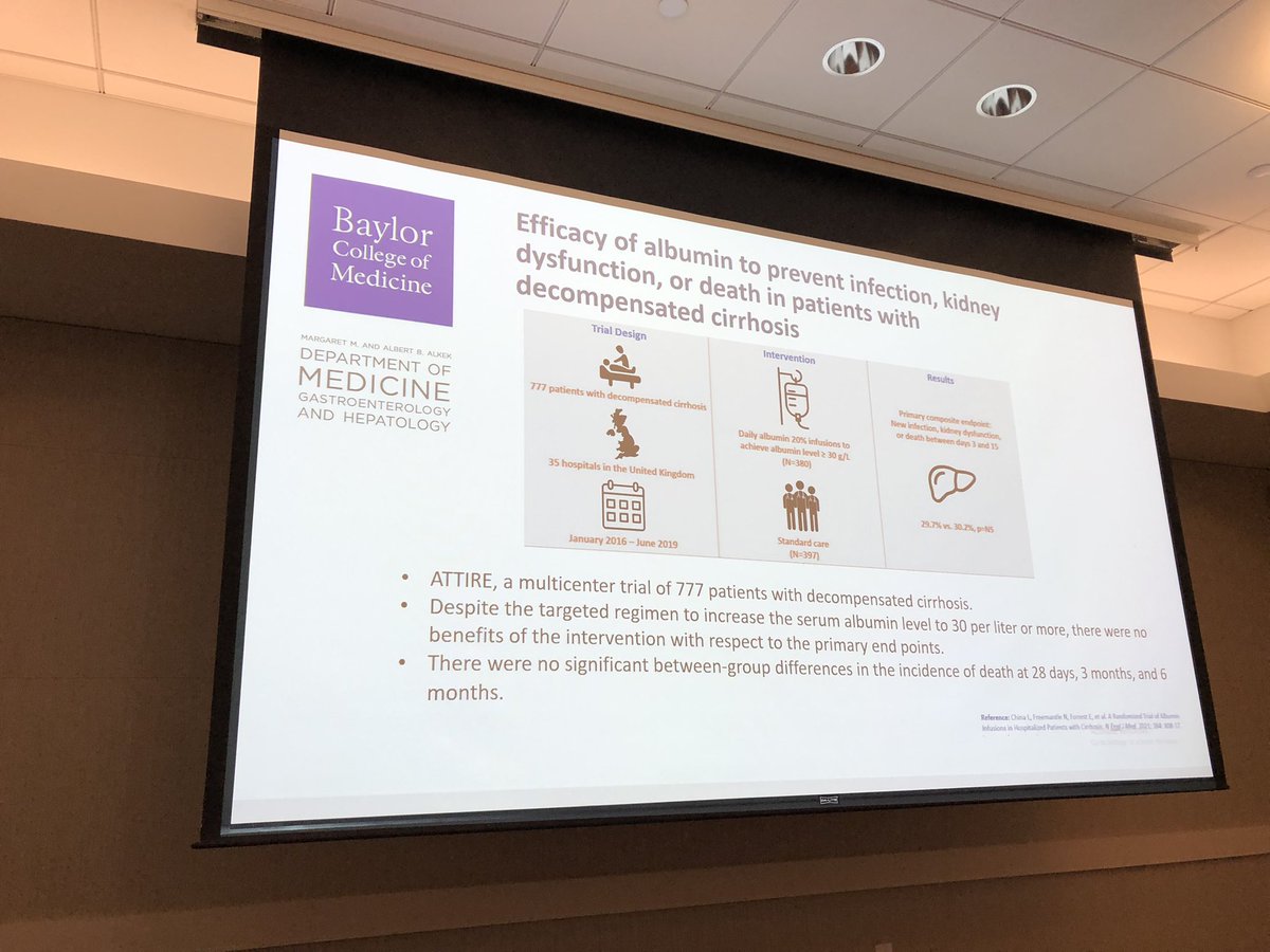 HowardTLeeMD's tweet photo. Our fearless leader @KanwalFasiha presented the 🔥highlights about #portalHTN at #BCMGIBoard Revew Course 2022
Important trials to know: ATTIRE, ANSWER, PREDESCI
@bcm_gihep
#LiverTwitter #GITwitter
@NMansourMD #KalPatel https://t.co/d4khPjfWMa