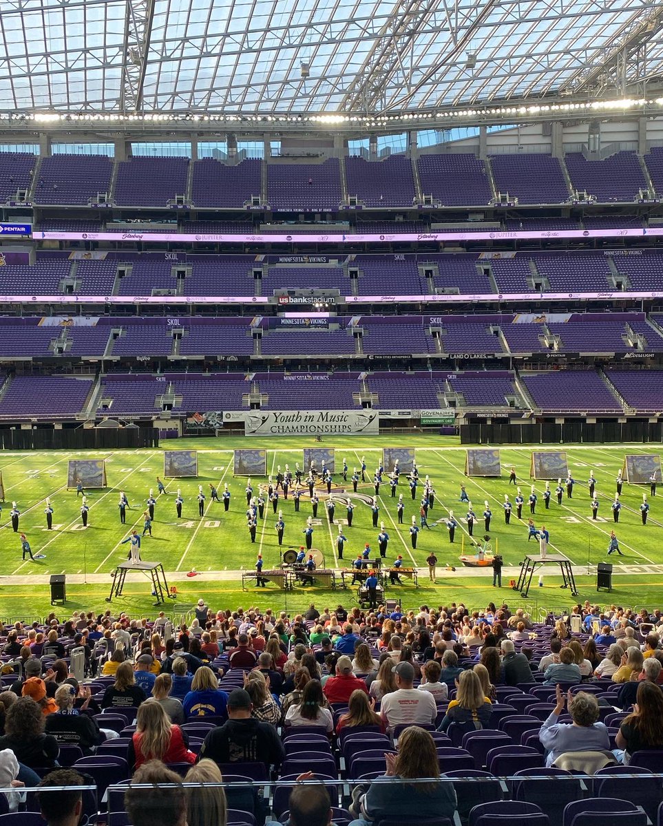 WasecaBands's tweet photo. What a great morning! We had the BEST run to date and we are so proud! We received 2nd place in Class AA, 2nd place in the State, and Class AA Best Winds! Later tonight we will find out about finals. #afineline #pridedisciplineunity https://t.co/9HVygm5KiG