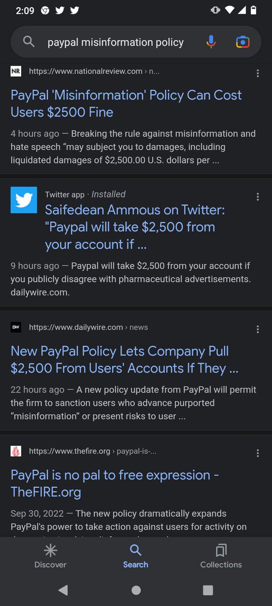 notthatoneguy67's tweet photo. @PayPal this is a bullshit policy and it will not stand with the users. I hope people who use PayPal wake up and leave your company permanently. #boycottpaypal https://t.co/013BeX2ga4