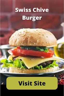 Recipes By Vance: 22. Swiss Chive Burger! recipesbyvance.blogspot.com/2021/03/swiss-… #cheeseburger #sandwich #beef #foodblogger #food #recipes #lunch #dinner #recipesbyvance