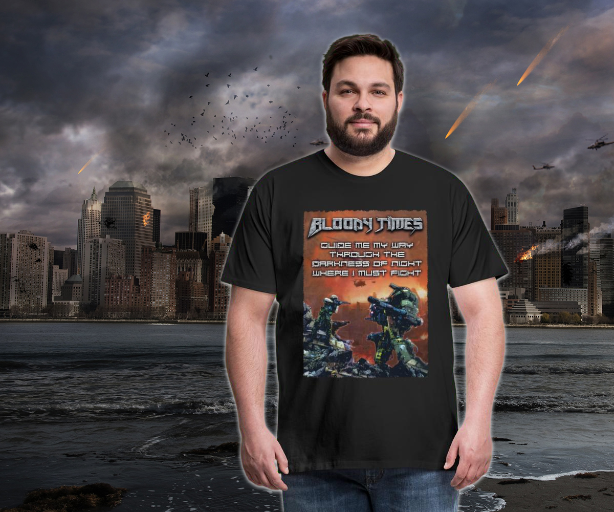 A new shirt has been added to the bandcamp merch shop: bloodytimes.bandcamp.com/merch/one-fate… #metal #bloodytimes #heavymetal #metalshirt