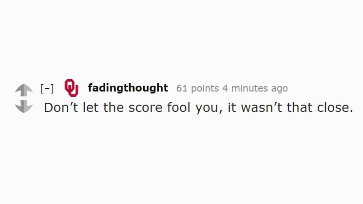 RedditCFB's tweet photo. Truly. https://t.co/jusqxjX71s