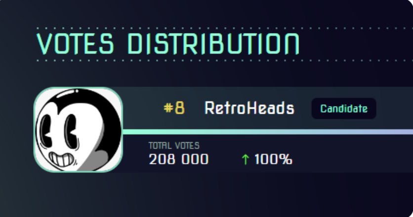 ONLY 42K more votes to join the big leagues in <a href="/cardanolands/">CardanoLands</a> staking platform. Everyone go to our discord and follow the instructions on how to vote (in major announcements)!