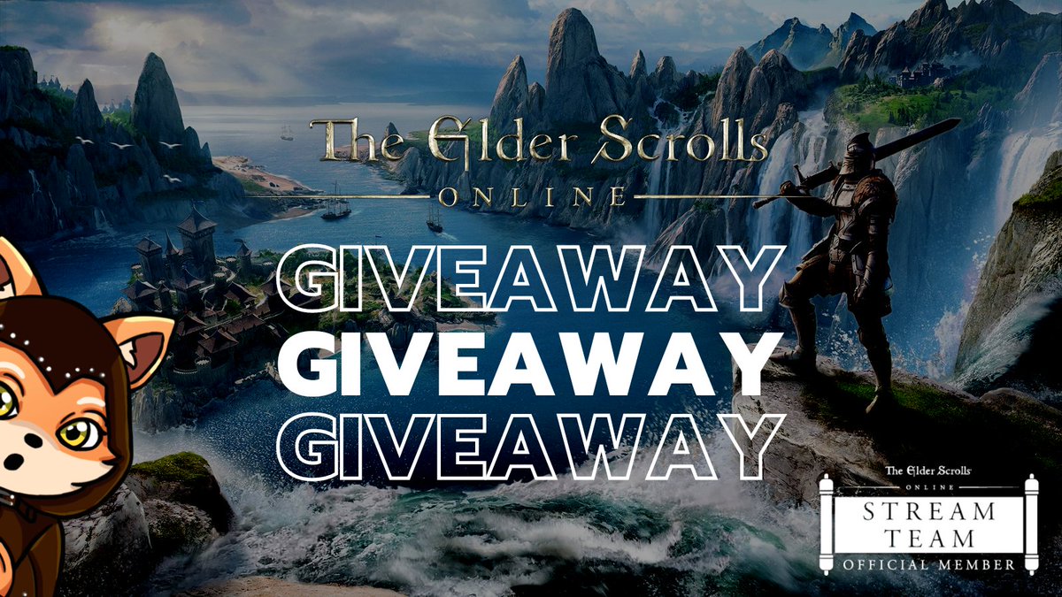 MrsNineTales's tweet photo. Double giveaway because we are having an amazing time at @TwitchCon!

🦊High Isle
🦊1500 Crowns
🦊Devoted Torchbug
🦊ESO+(PC)

✨Follow, ❤️ &amp; 🔄
✨Comment your platform, region, code choice and tell us your fav streamer

Winner drawn on Wednesday's stream

#ESOFam #TwitchCon2022 https://t.co/j0GMgLQirs