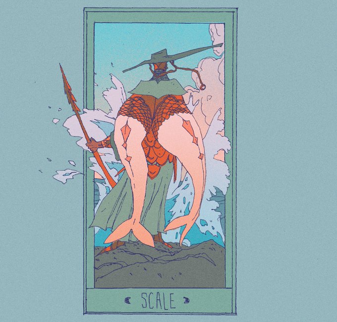 #cloaktober day 8 A cloak of scales 