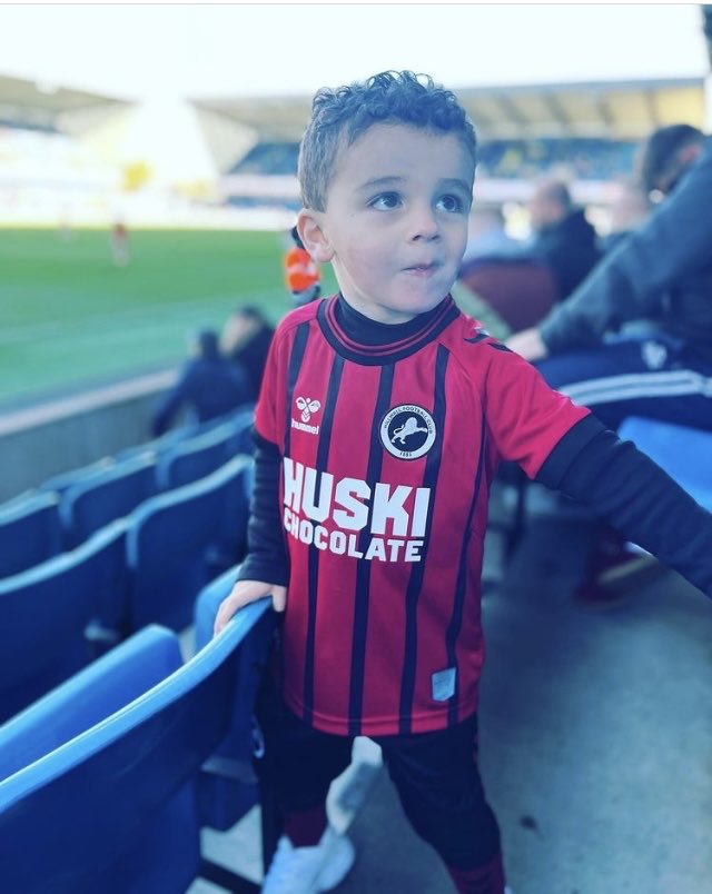 georginabelcher's tweet photo. Our youngest grandson Dannyboy at ⁦@MillwallFC⁩ today xx ��� Love him millions 🦁🦁🦁🦁💙💙💙 https://t.co/eFRj7CH2vT