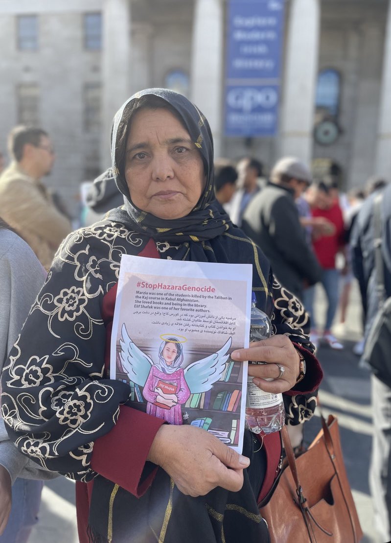 My beautiful Mother, Begum, Voice for peace, Voice for women and freedom. 

#StopHazaraGenocide