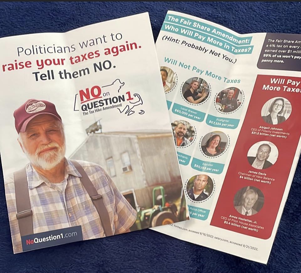 If you live in MA chances are these are in you mailbox today.  The question really is do you trust the government?  Are you willing to gamble on this?  It’s a NO from me.