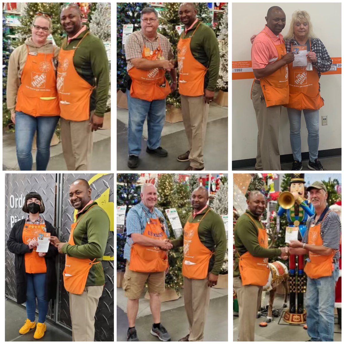 SM Pete recognizing some of his awesome associates for all they do and taking care of our loyal customers!!!