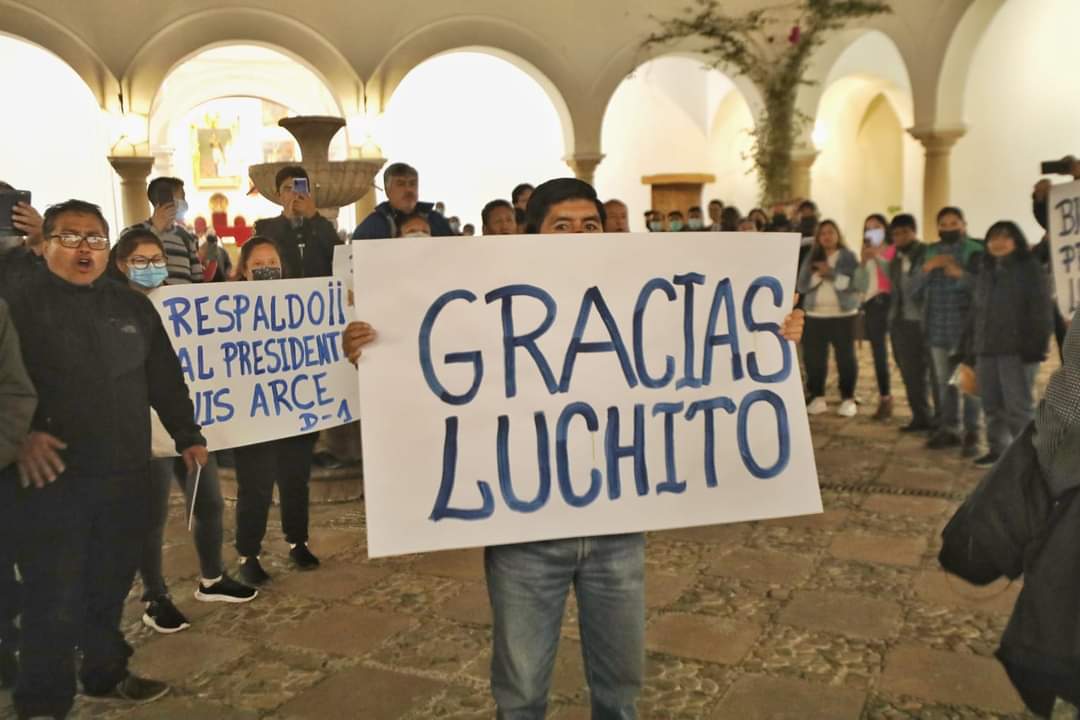 #9deOctubre Te quiero Presidente ✊💙🇧🇴 @LuchoXBolivia el presidente del pueblo sabio. #unidossomosmasfuertes