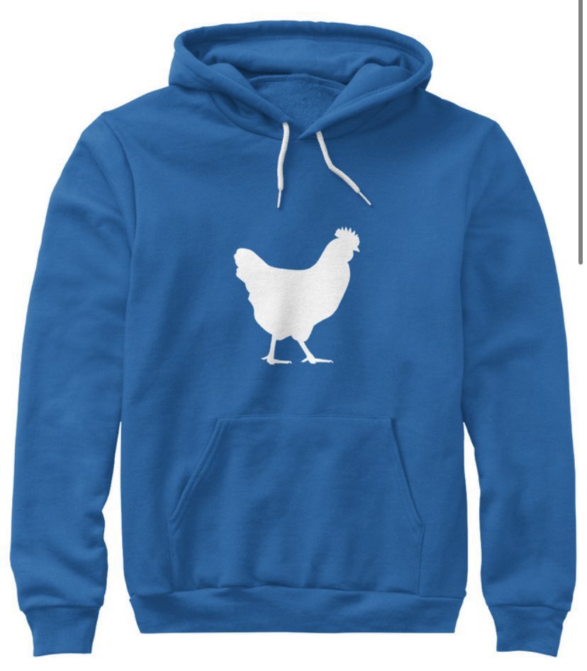 chickenxdinner's tweet image. We picked up lots of new followers the last couple days. Let’s do a giveaway. Two hoodies on the house. Retweet to join the fun. 🐔