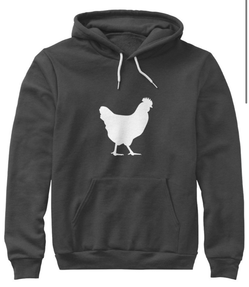 chickenxdinner's tweet image. We picked up lots of new followers the last couple days. Let’s do a giveaway. Two hoodies on the house. Retweet to join the fun. 🐔