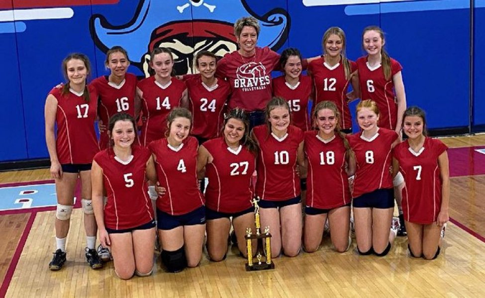 IV_Volleyball's tweet photo. Congratulations to the 8th grade Lady Braves on their back to back IVC championships!! https://t.co/3k5Nnz5Yk8