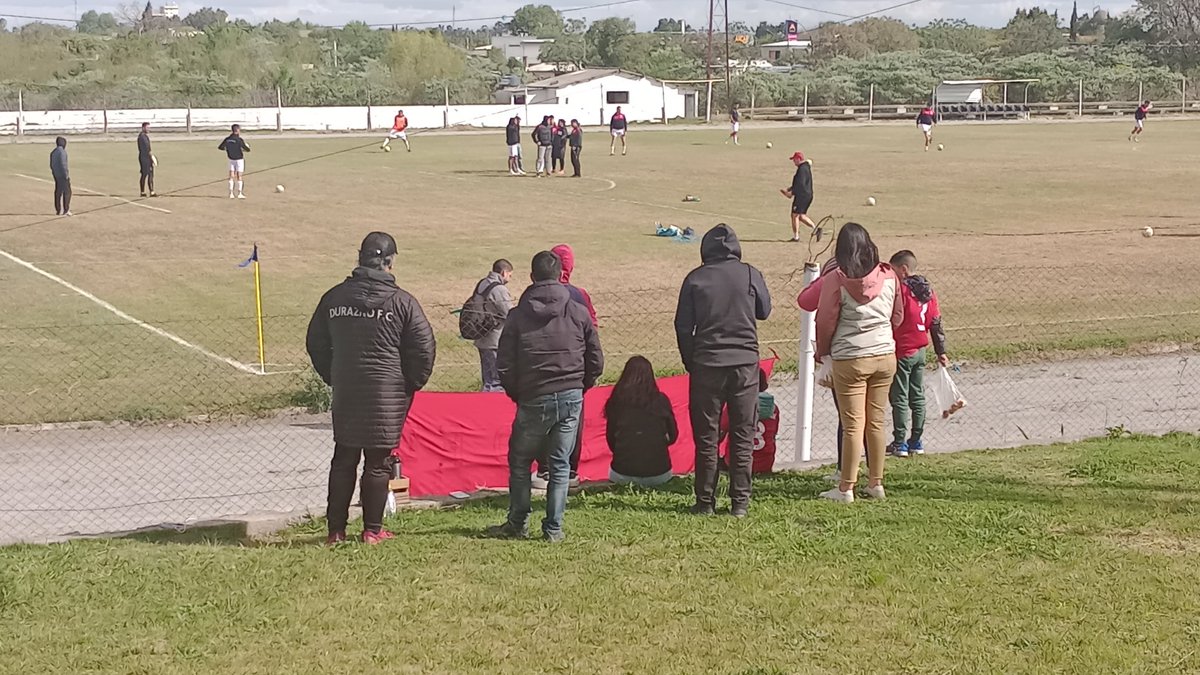 Final del primer tiempo Deportivo Colonia 0 Durazno FC 0