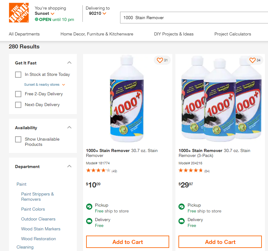 GestIntel's tweet photo. #WNBD Home Depot - Thank you to Winning Brands shareholders &amp; product fans for your patience. Home Depot order system glitch now rectified. The system did not refresh inventory status on the website automatically after a sold out condition emerged and was resolved. Seems OK now. https://t.co/h2N8fUSybZ