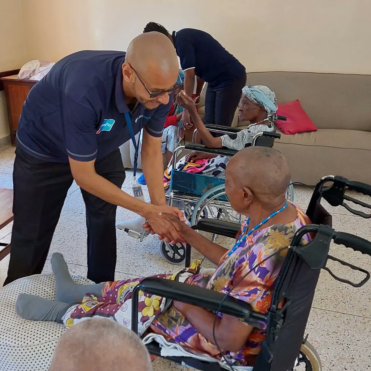 RB_organisation's tweet photo. #customerserviceweek with @sbmbankkenya

We visited a home for the elderly with Mombasa's; Nyerere, Mtwapa, Old Town and Jubilee branches.

Asante sana for your love and care.

#CustomerServiceWeek2022 
#TeamRB https://t.co/QmIOagIAm7