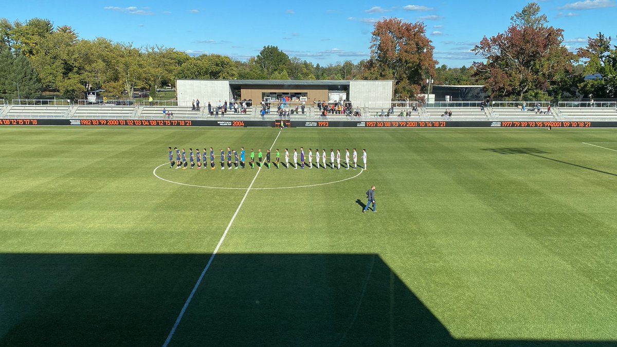 Game two of a doubleheader on <a href="/ESPNPlus/">ESPN+</a> , <a href="/PUTIGERS/">Princeton Tigers</a> vs <a href="/YaleAthletics/">Yale Athletics</a> in mens soccer on a BEAUTIFUL day.  On the call with the talented <a href="/ReneePwash/">Renee Washington</a>