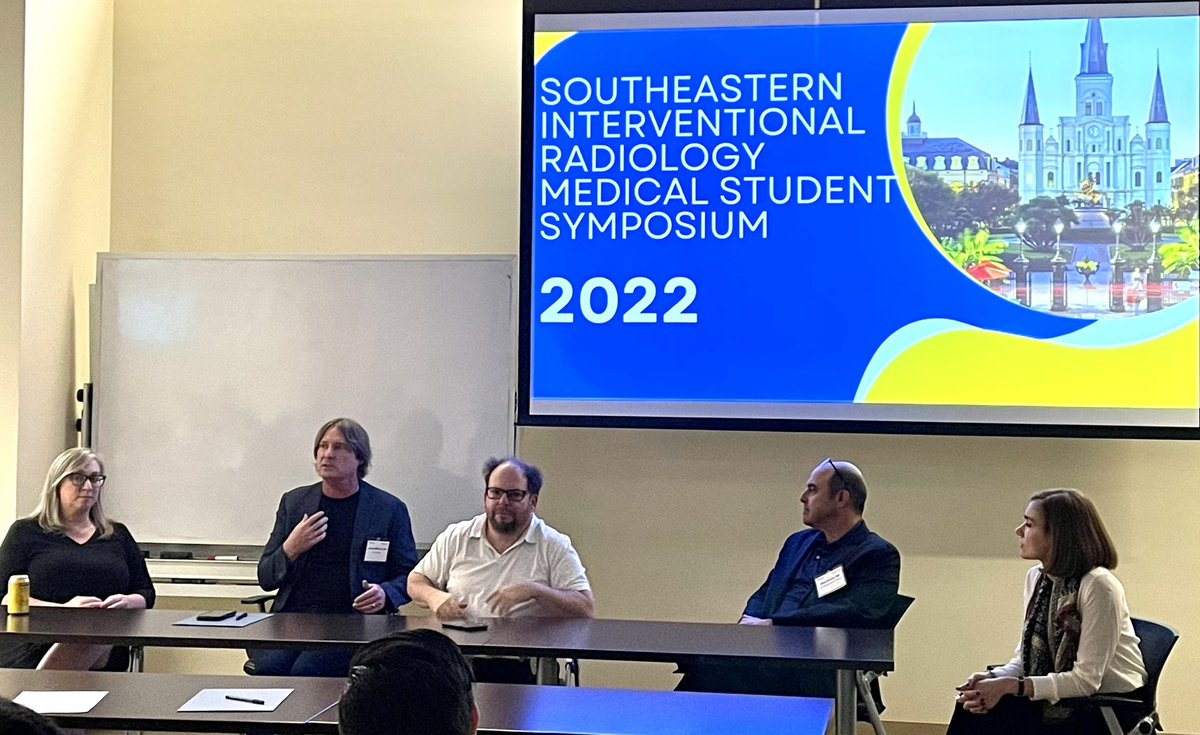 QA session for the NIR panel faculty. #SEIRMSS <a href="/docroc99/">James Milburn MD, FACR, FSNIS, MMM</a> <a href="/JoshuaAHirsch/">Josh Hirsch</a> @allanbrooks <a href="/InoaVioliza/">Violiza Inoa</a> <a href="/racheloser/">rachie</a> <a href="/OchsnerRads/">Ochsner Radiology</a> <a href="/MGHImaging/">Mass General Imaging</a> <a href="/UABRadiology/">UAB Radiology</a> <a href="/uab_ir/">UAB IR</a>