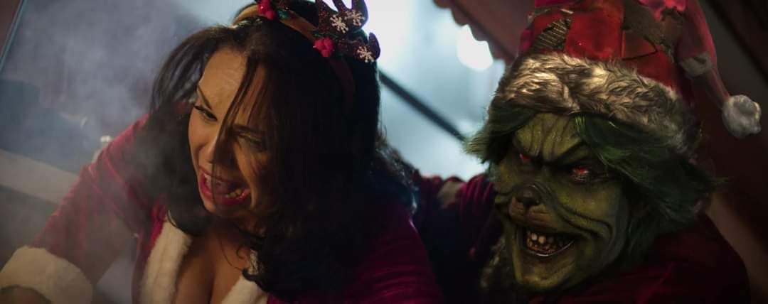 levmauc's tweet photo. OJO, vuelve el GRINCH pero ésta vez en una película de terror donde el famoso ogro verde navideño se dedicará a asesinar a aquellos que disfruten de la navidad en THE MEAN ONE. Interpreta a El Grinch el actor David Howard Thornton, que también es el payaso de TERRIFIER. https://t.co/6rvSZLEBjb