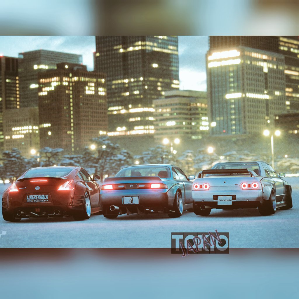 ChomPeeeras's tweet photo. #TokioCarShow #TCSVP
}WideBodyFAMILY{ |370Z| |S14| |R32|.
#GhostArts #GT7 #VirtualPhotography #GT7Livery #GranTurismo7 #PS4Share #GTScapes #GT7PureScapes #VCPChallenge #ZarnGaming #VGPUnite #VPCONTEXT #WordofVP #VPRT #ThePhotoMode #TheCapturedCollective #GSVP #TCSFAMILY https://t.co/AW99S9onCg