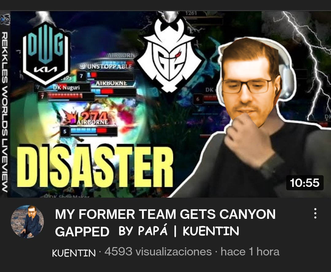 ESPORTMANÍACOS on Twitter "Resumen del análisis de KuentinLoL sobre