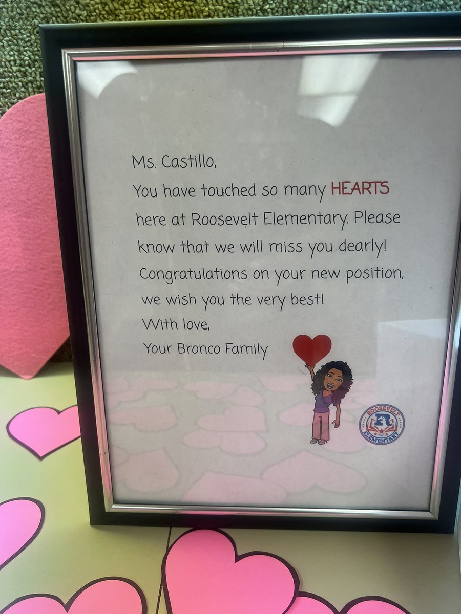 Thank you for making my last day at Roosevelt so special!  Blessed to have my Roosevelt Bronco Family supporting me through my new journey! Thank you! <a href="/BroncoCounselor/">Paola Salinas, M.Ed., LPC</a> <a href="/RooseveltBronc1/">Roosevelt Broncos</a>