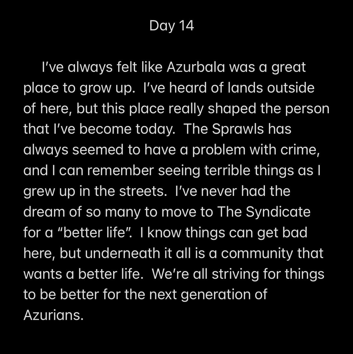 Day 14 - <a href="/azurbala/">Azurbala</a> #azurbala