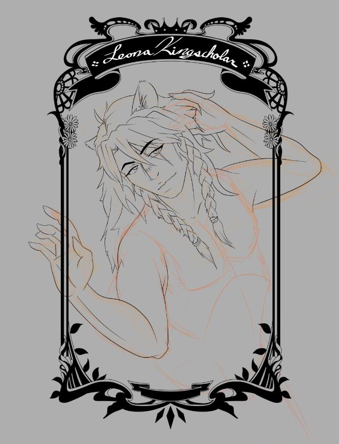 konbinikitty's tweet photo. TWISTober Day 7 - Favorite Character (Leona Kingscholar) 💕🦁👑#TWISTober2022 #twistedwonderland #Leonakingscholar #octoberartprompt https://t.co/jM3MZAojHL