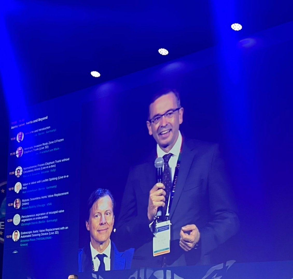 Rahat Warraich PhD (@rahatheart1) on Twitter photo Dear Dr. <a href="/rafasadaba/">Rafa Sádaba</a>, you are an absolute inspiration for the surgical empire and more, your humility, talent and leadership have been phenomenally insightful, thank you.
I hope the presidential seat for the society is your's to triumph one day.👏👏👏
<a href="/EACTS/">EACTS</a> #EACTS2022 <a href="/pomyers/">Patrick Myers</a> Dear Dr. <a href="/rafasadaba/">Rafa Sádaba</a>, you are an absolute inspiration for the surgical empire and more, your humility, talent and leadership have been phenomenally insightful, thank you.
I hope the presidential seat for the society is your's to triumph one day.👏👏👏
<a href="/EACTS/">EACTS</a> #EACTS2022 <a href="/pomyers/">Patrick Myers</a>