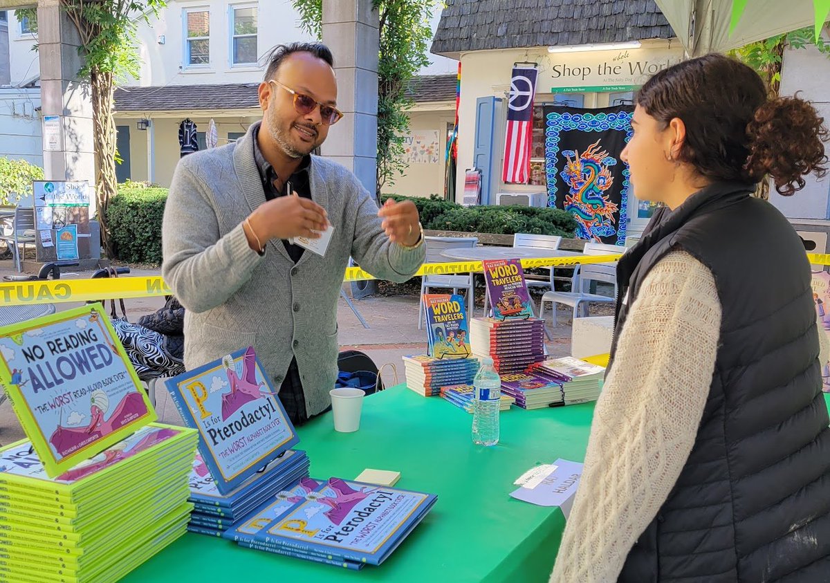 PrincetonPL's tweet photo. @PrincetonPLkids @MUTTScomics @studioroxas @AgentPenfold @SherriRinker @crews_nina @gitavarad1 @AuthorLauraGehl @BarbDiLorenzo @CarrieFinison That's a wrap on #PPLBookFest 2022. What a GREAT day. Just a few more photos featuring @mikasongdraws @lushlifemedia @anicarissi and @studiocastillo to close out this thread.
Thank you to ALL the authors and illustrators who joined us today and to our sponsor @JazamsToys ❤️ https://t.co/jgOYYtGog6