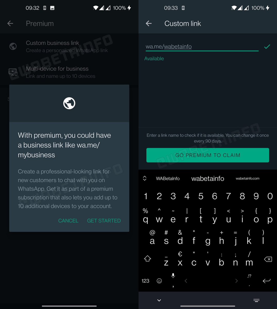 qatnology's tweet photo. حسب موقع WaBetaInfo

واتساب ستطرح اشتراك شهري مدفوع للشركات
يتيح للشركات الميزات التالية:
• امكانية انشاء رابط قصير رسمي للشركة ، يفتح محادثة مباشرة عند الضغط عليه

• امكانية دخول نفس الرقم من 10 اجهزة مختلفة بنفس الوقت .. بدون ايقاف الاجهزة الاخرى https://t.co/hZ5wS8gF9I