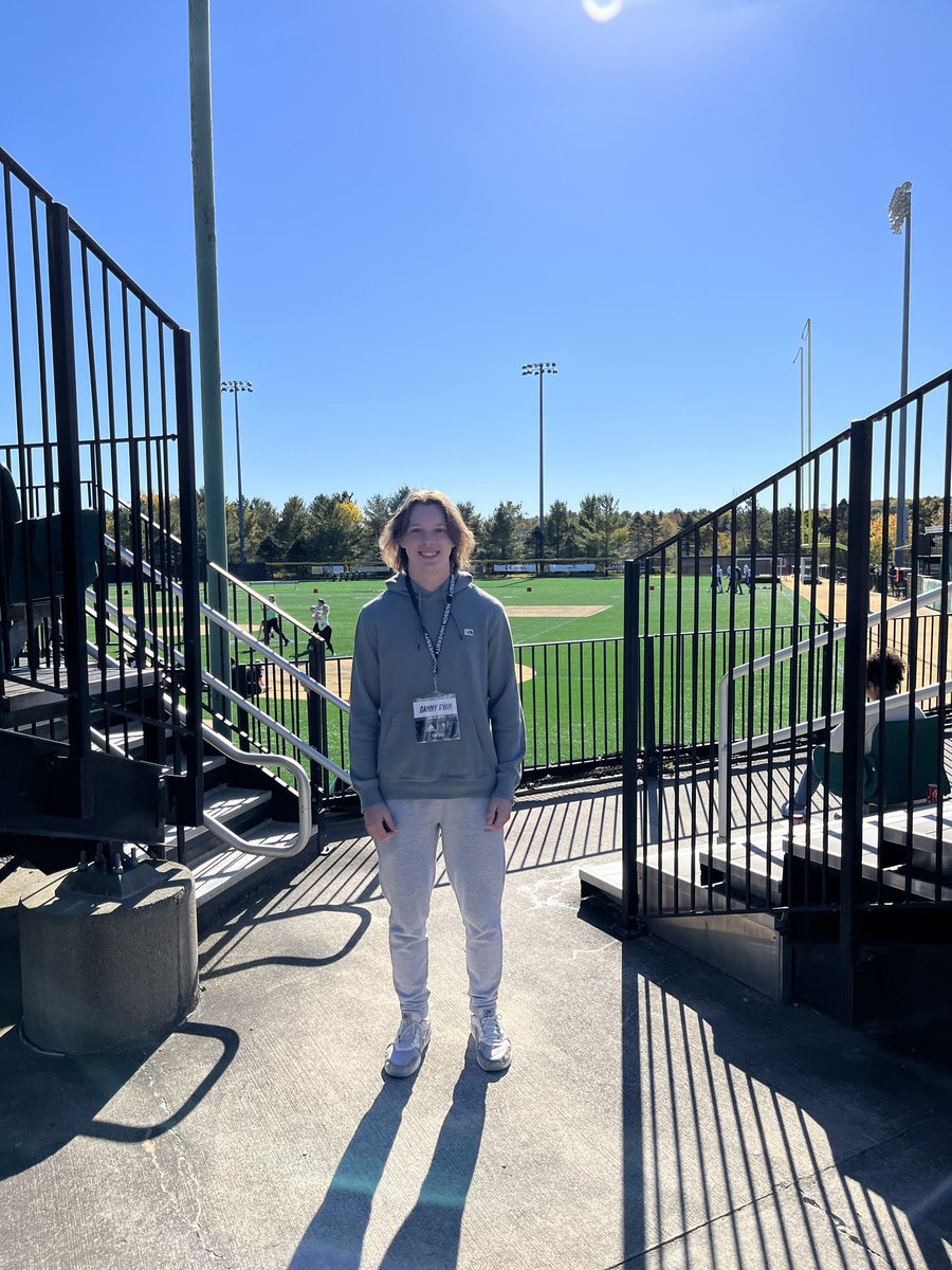 dannyryan444's tweet photo. Had an amazing game day visit @hussonfootball. Great to see a big win against their in state rival UNE and take home the Lobster Trap trophy. Honored to receive an official offer as well. @CoachClark_HU @_Coach_Hobbs @Coach_Cameron_ @QBCoachWhite @Coach_AjMc @HU_Coach_Soyini https://t.co/95Plyi1pir