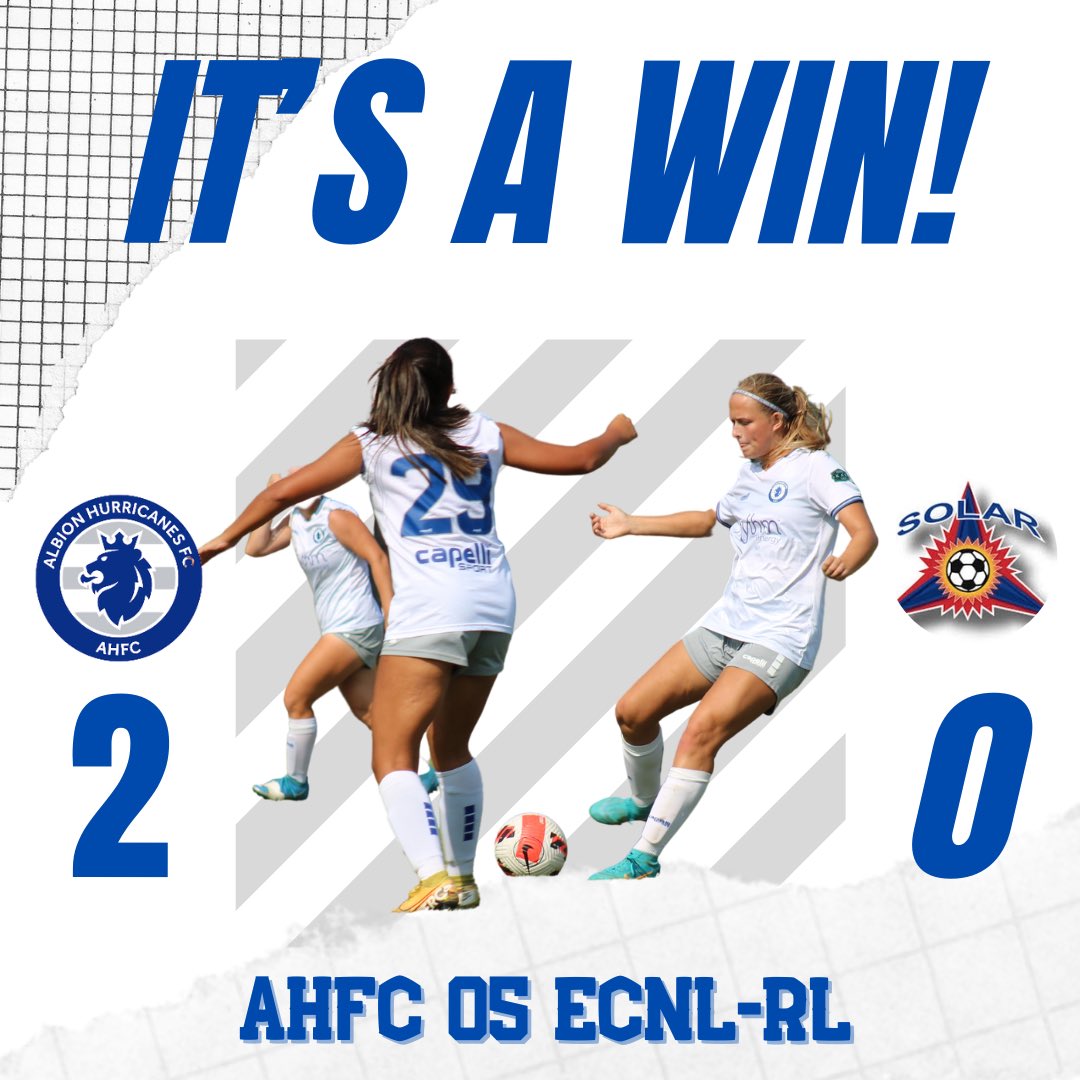 Albion_05ECNLRL's tweet photo. Way to defend it at home! Great team win today. 
Clean sheet for @MaddieRich2023 
⚽️@sduschold 
🅰️ Janie Tsigos
⚽️@MadiLynnCarney 
🅰️@mcardenas_10 https://t.co/tVxeWjLoyj