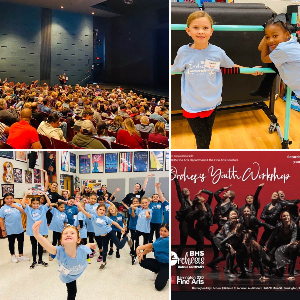 220Arts's tweet photo. Wow! Kudos to our@ BHS__Orchesis dancers, @220Arts staff &amp; dozens of parent volunteers for putting together an amazing first ever youth workshop and performance for 150 elementary and middle school @barrington220 students today! #community #webelong220 @BarringtonHS220 https://t.co/W3a60GxInS