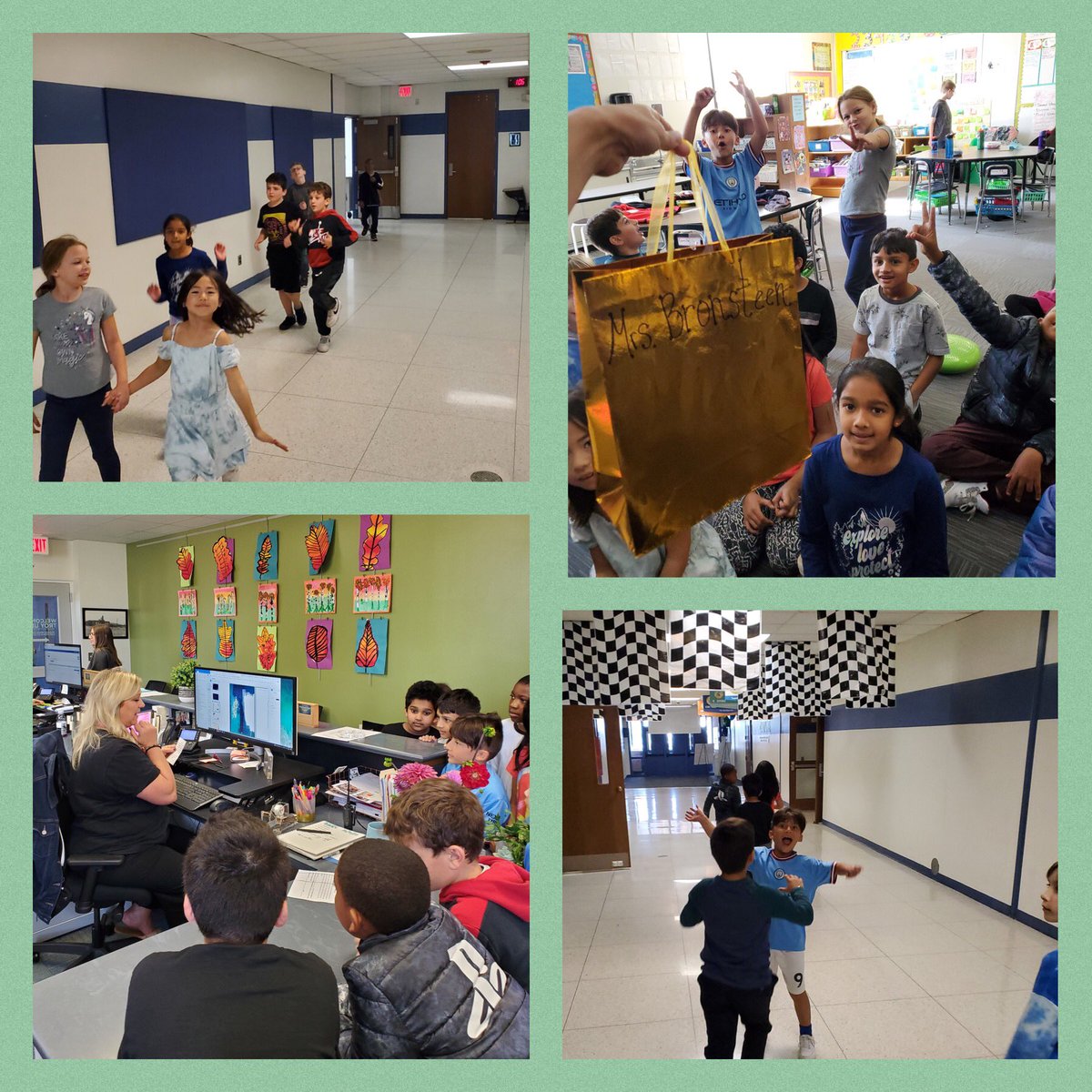 JBronsteen's tweet photo. Celebrating the end of our first reading unit, with a scavenger hunt around @troyunion. https://t.co/P8sbpDEqDR