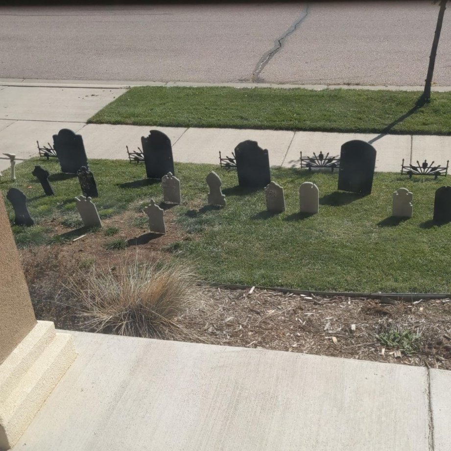 Halloween decorations are going up. RIP Meterpreter Sessions 1-19 (Reason: Died).